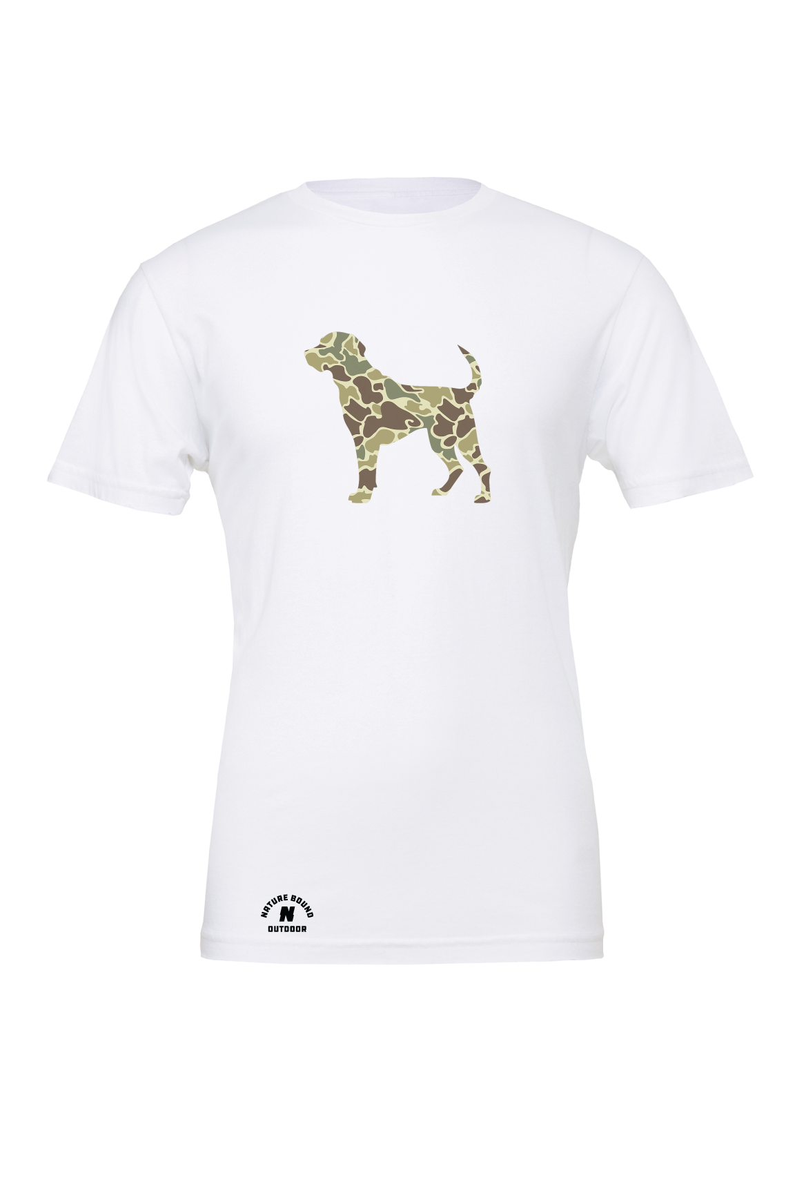 Nature Bound Outdoor Camo Hunting Dog T-Shirt