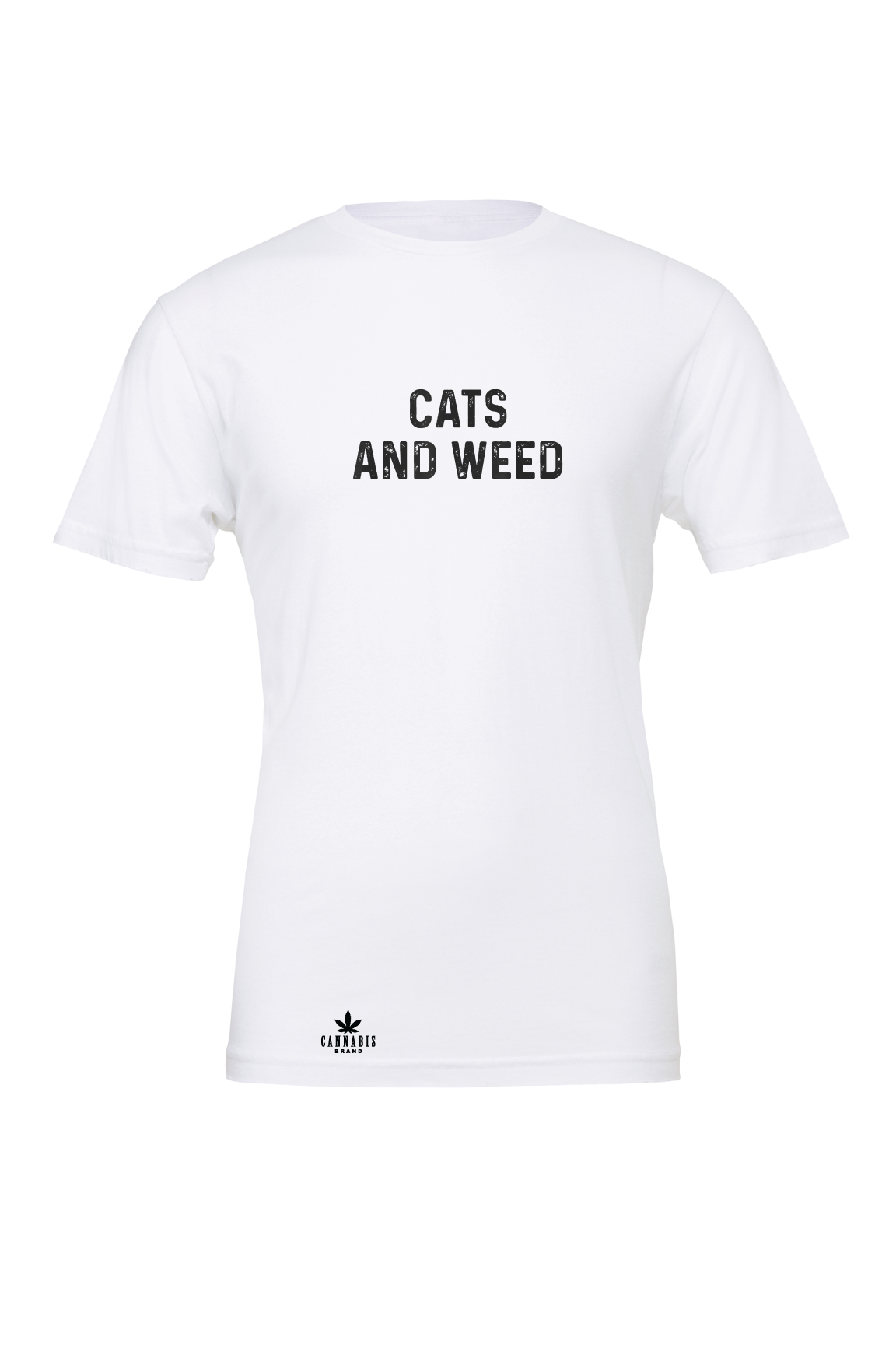 Cannabis Brand Cats And Weed T-Shirt