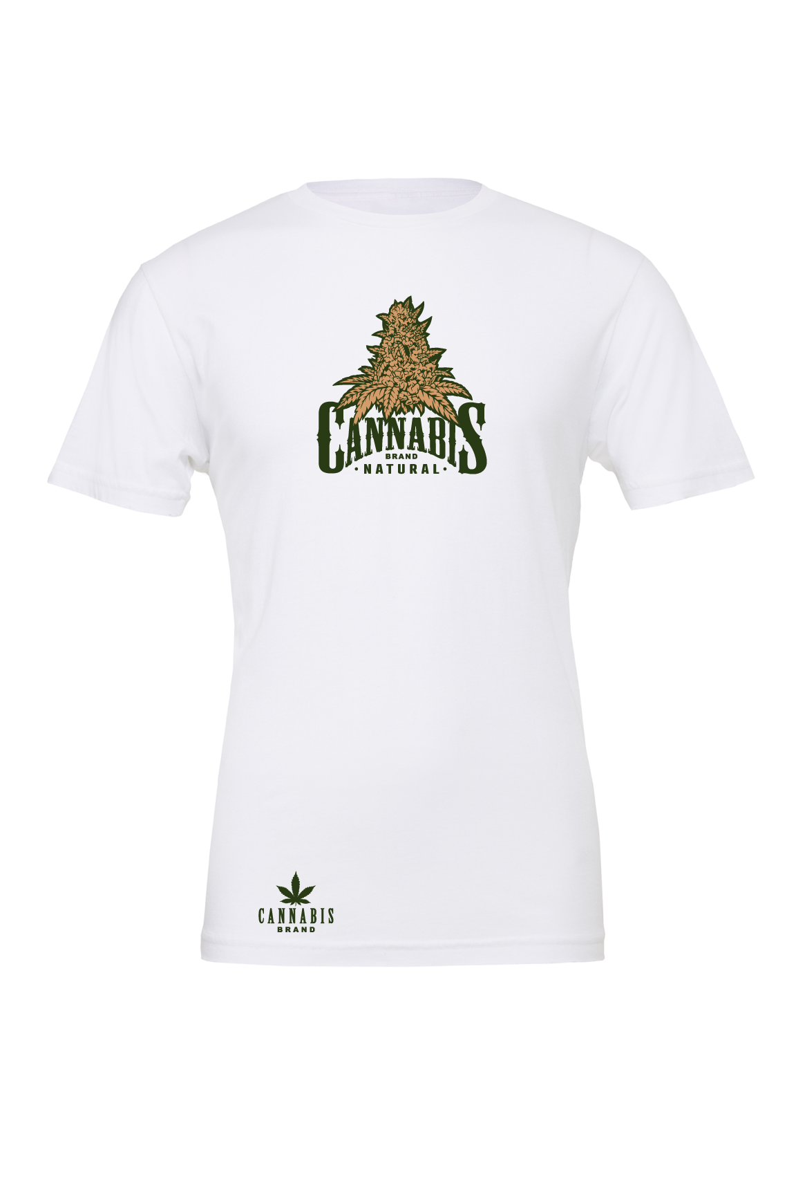 Cannabis Brand Natural T-Shirt