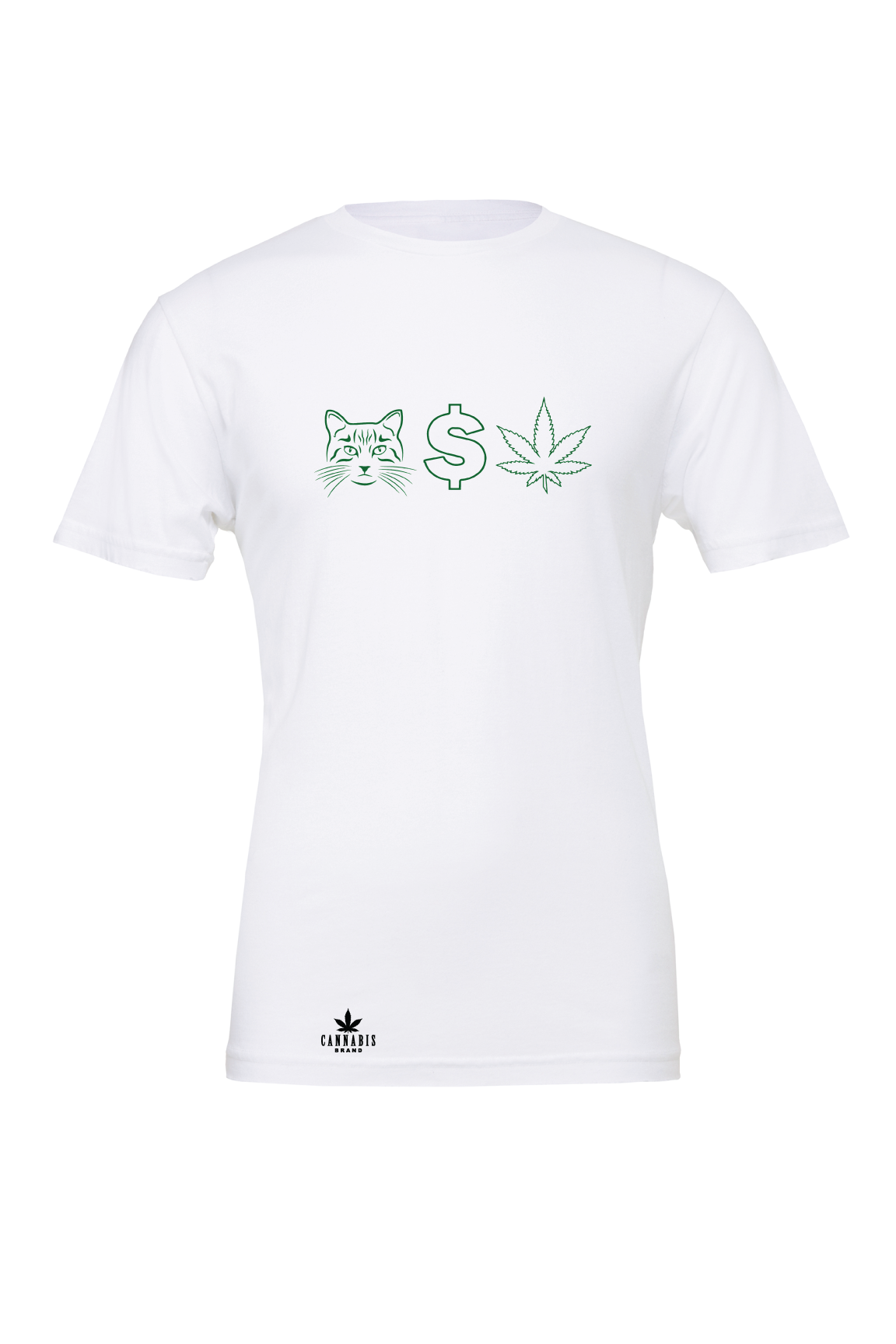 Cannabis Brand Pussy Money Weed T-Shirt