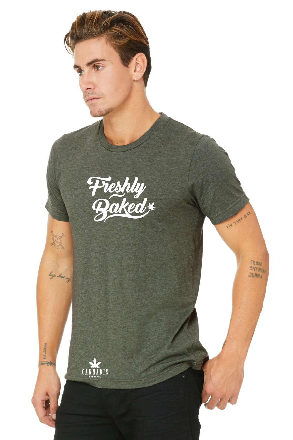 Cannabis Brand Freshly Baked T-Shirt