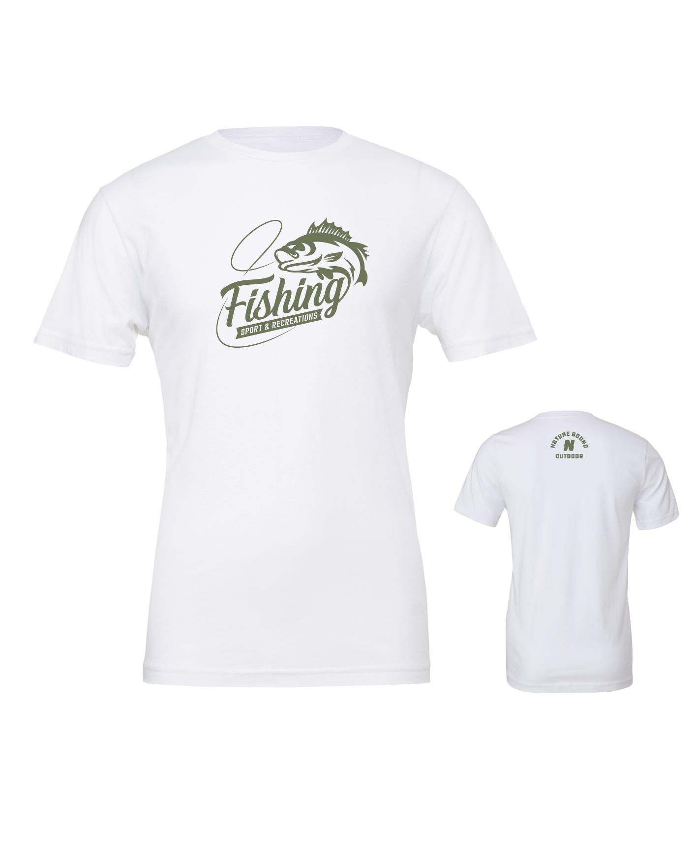 Fishing, Sport and Recreations T-Shirt by Nature Bound Outdoor