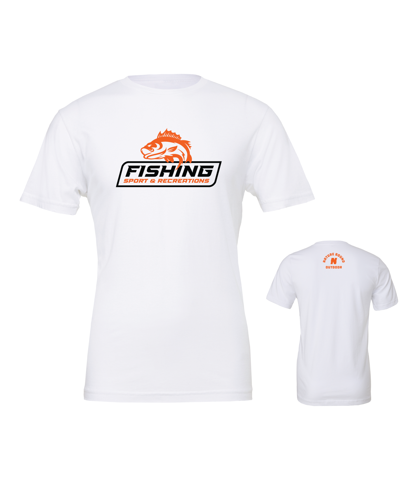 Nature Bound Outdoor Sport and Recreations Fishing T-Shirt