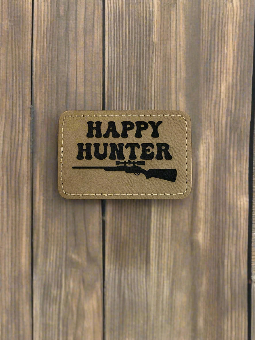 Nature Bound Outdoor Happy Hunter - VELPATCH 3" x 2" inch Velcro Patch