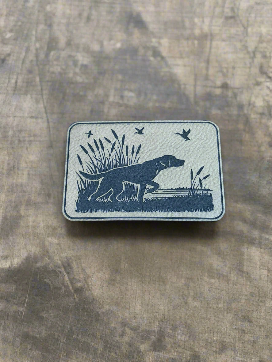 Nature Bound Outdoor Bird Dog- VELPATCH 3" x 2" inch Velcro Patch