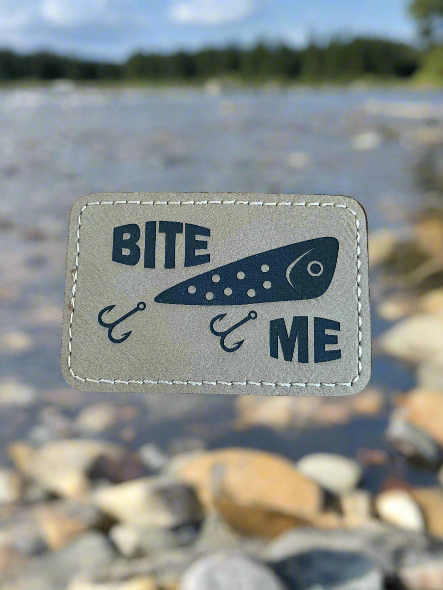 Nature Bound Outdoor Bite Me - VELPATCH 3" x 2" inch Velcro Patch