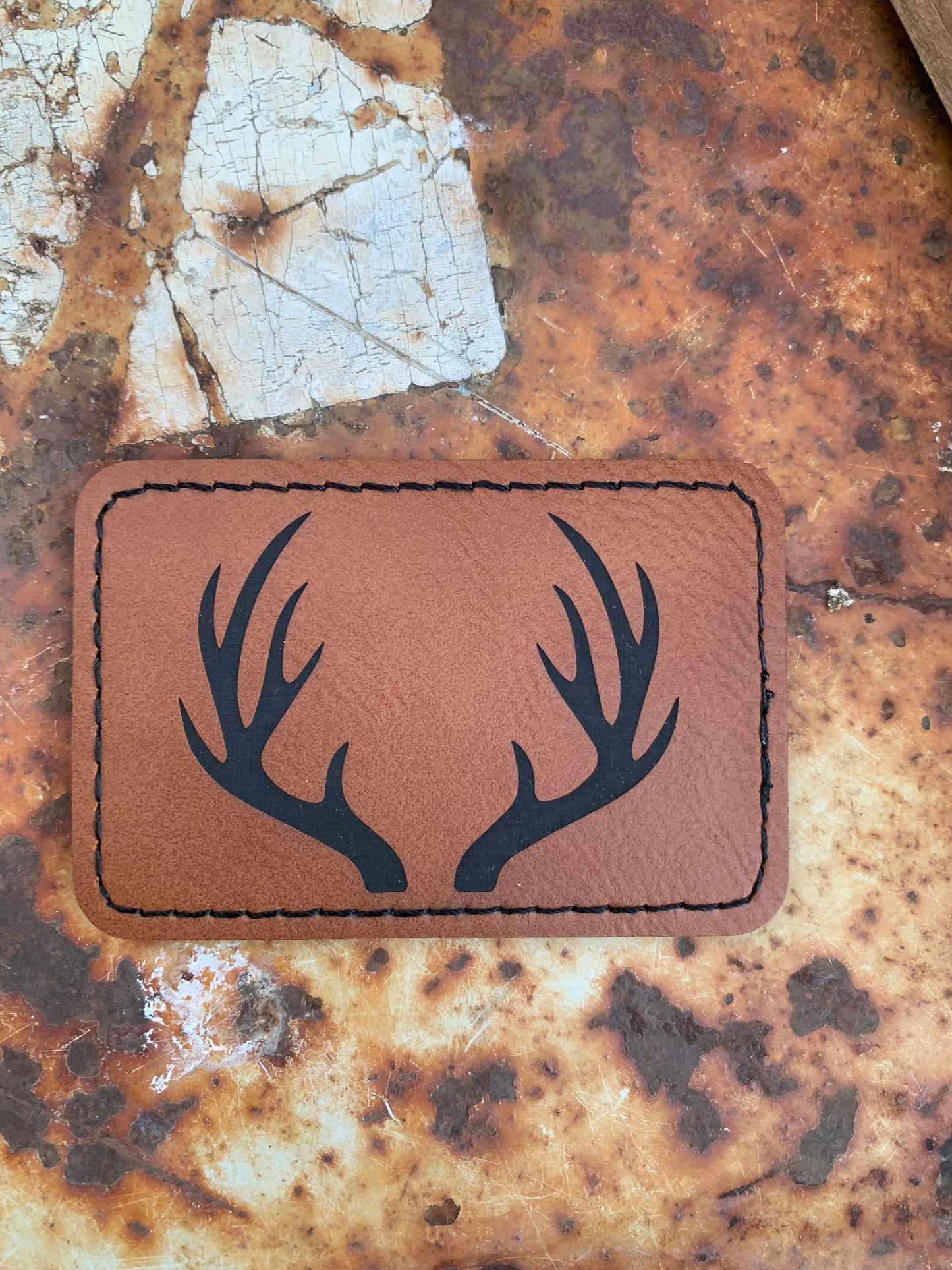 Nature Bound Outdoor Antlers - VELPATCH 3" x 2" inch Velcro Patch