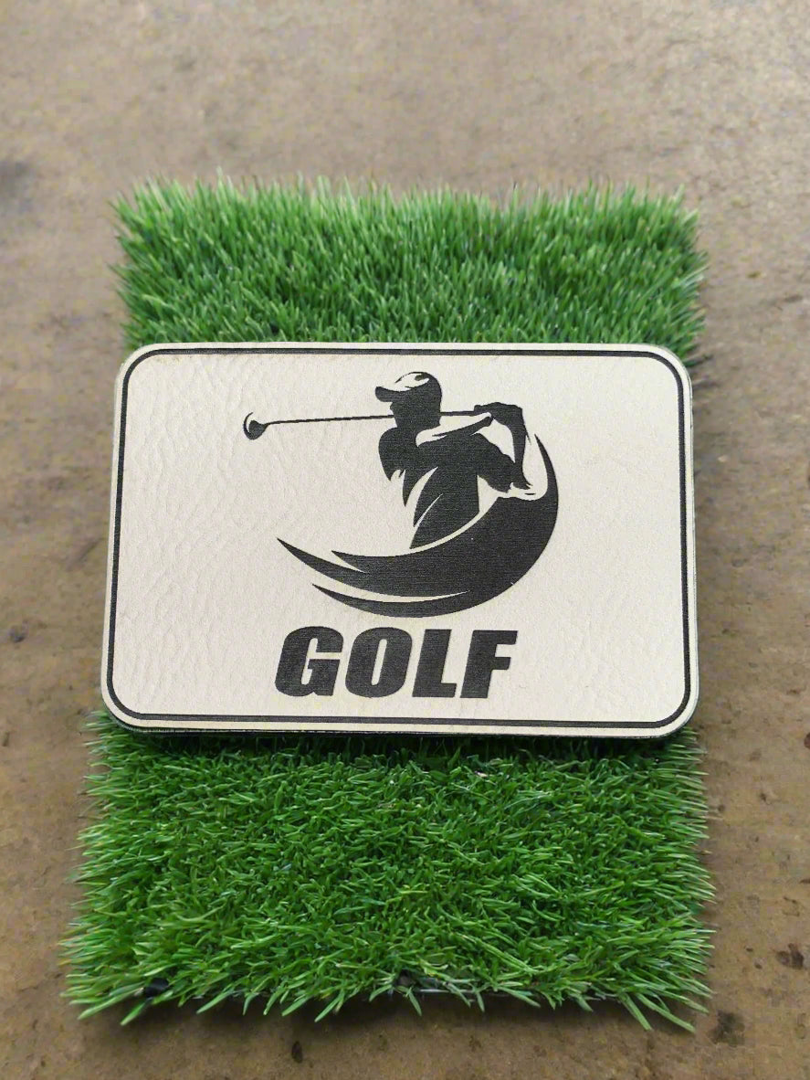 Golf- VELPATCH 3" x 2" inch Velcro Patch