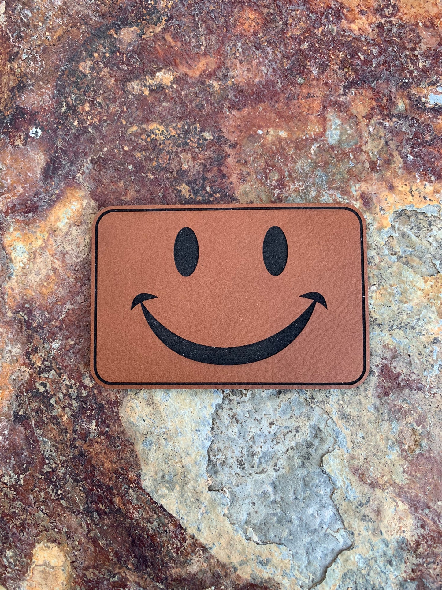 Smile Clothing Happy Smile - VELPATCH 3" x 2" inch Velcro Patch