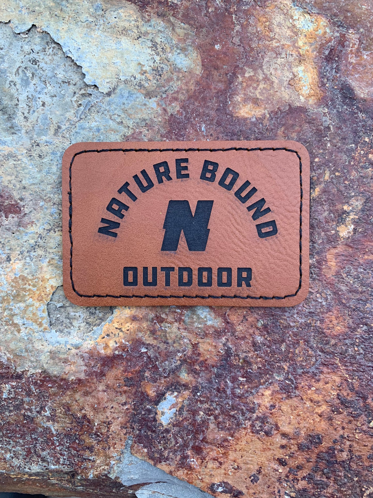 Nature Bound Outdoor Logo - VELPATCH 3" x 2" inch Velcro Patch