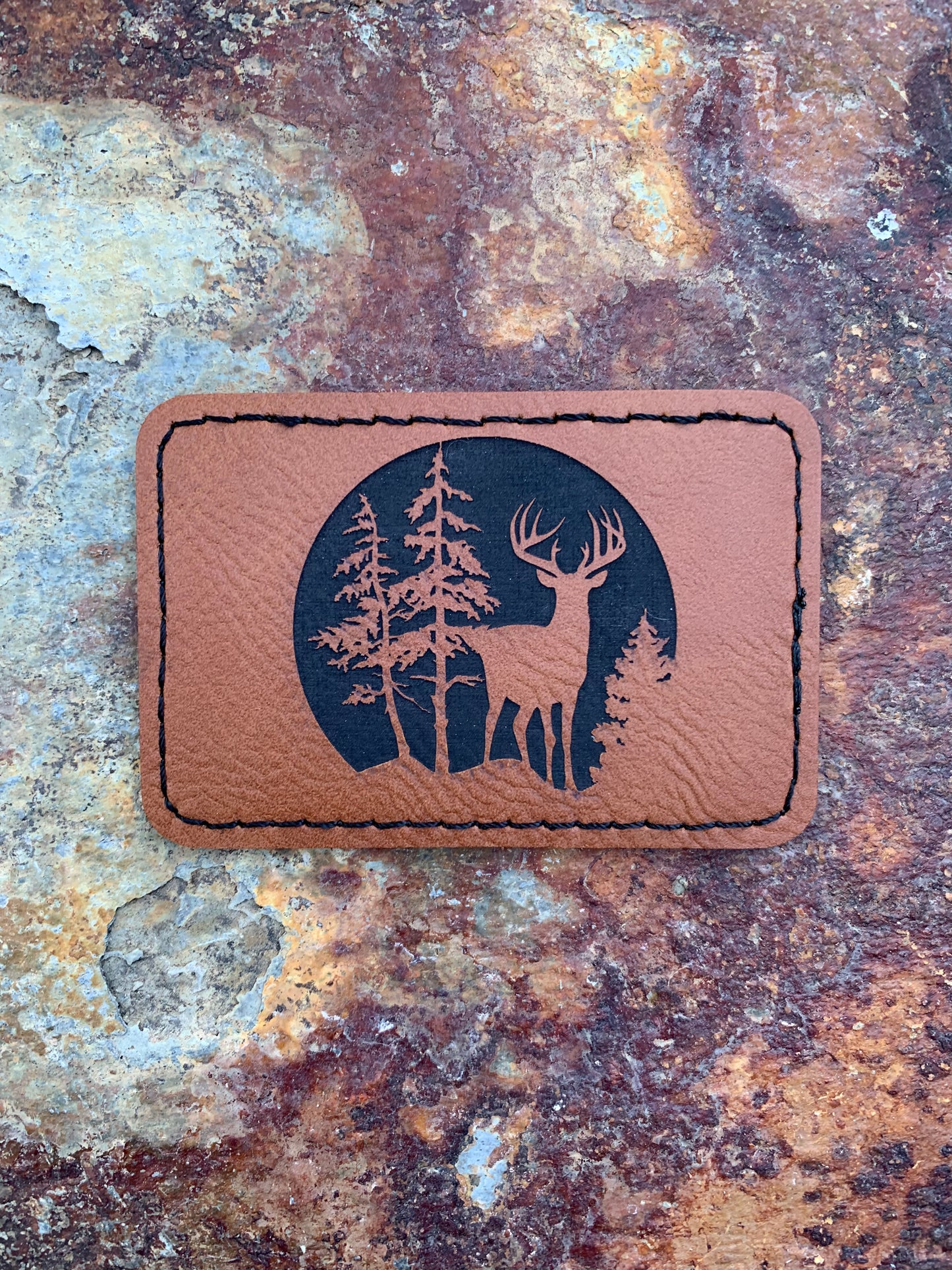 Nature Bound Outdoor Elk - VELPATCH 3" x 2" inch Velcro Patch