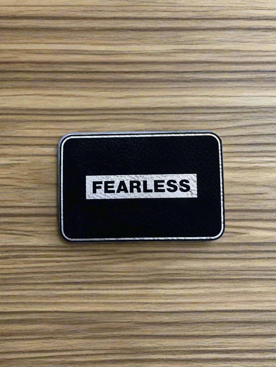 Fearless - VELPATCH 3" x 2" inch Velcro Patch