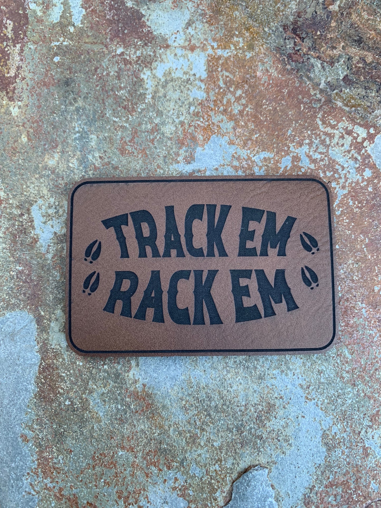 Nature Bound Outdoor Track Em Rack Em - VELPATCH 3" x 2" inch Velcro Patch