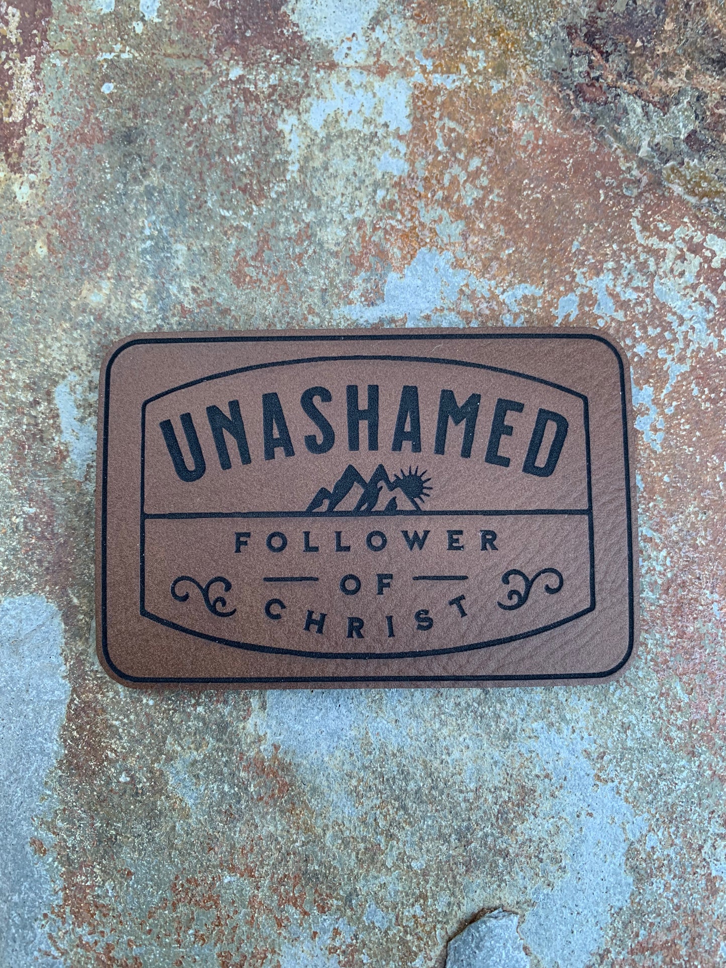 UNASHAMED - VELPATCH 3" x 2" inch Velcro Patch