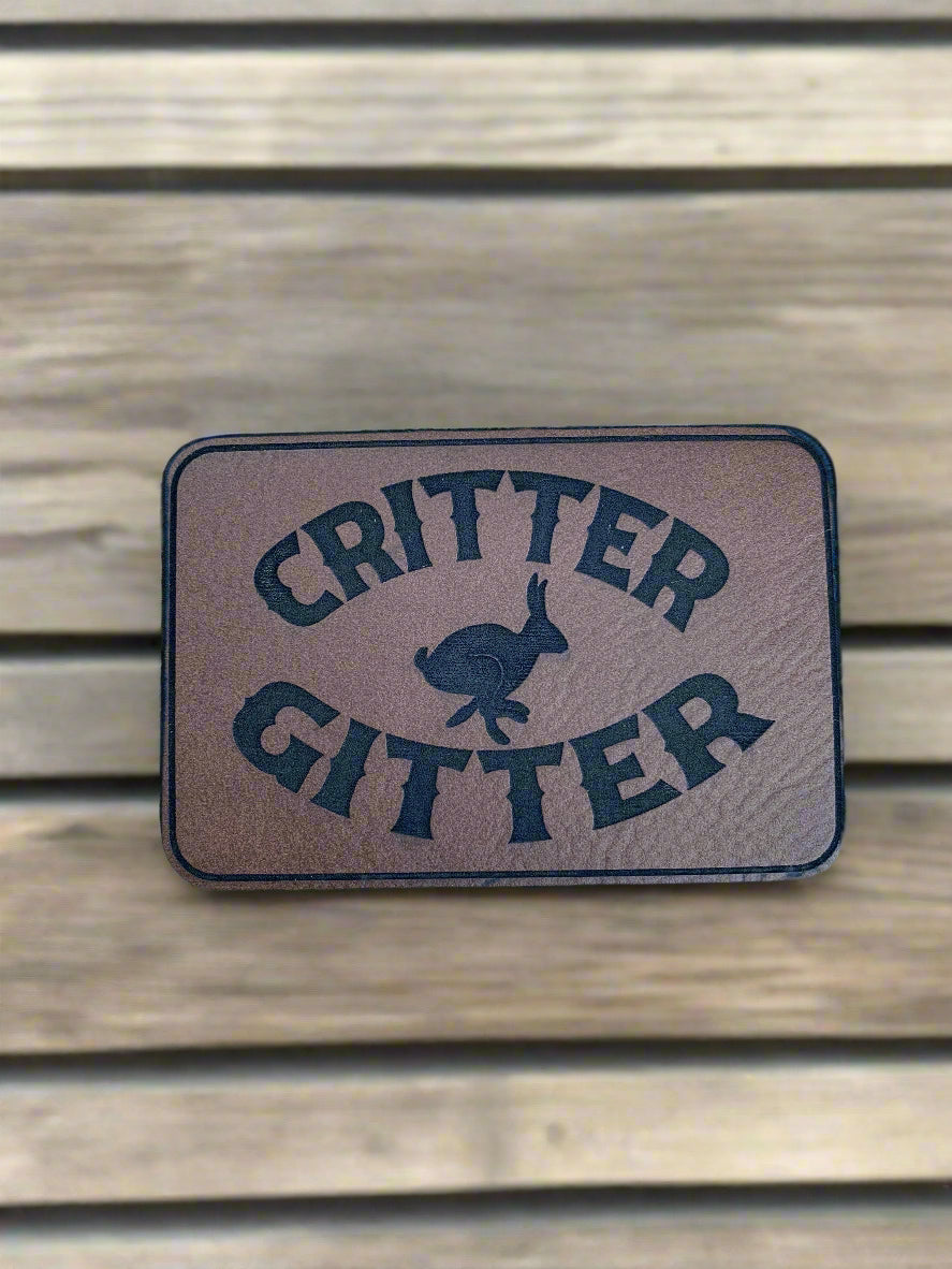 Nature Bound Outdoor Critter Gitter - VELPATCH 3" x 2" inch Velcro Patch