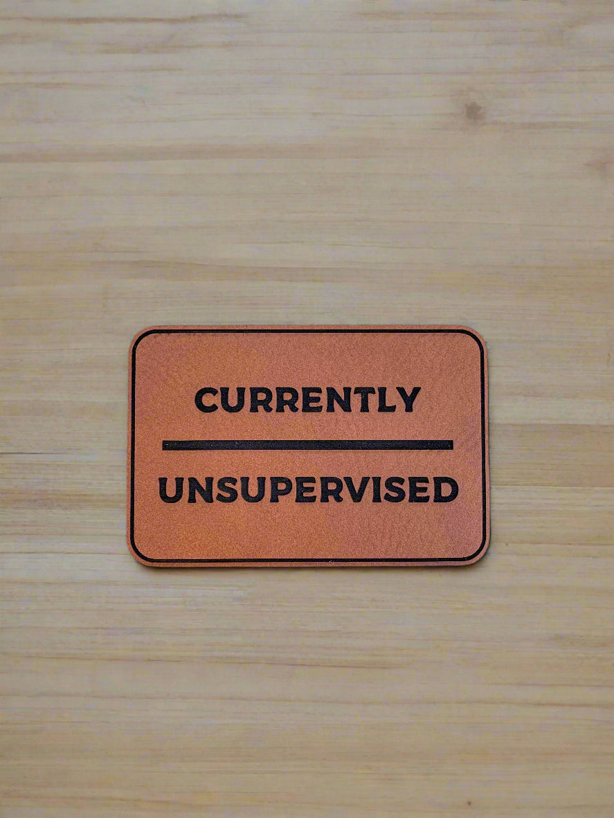 CURRENTLY UNSUPERVISED - VELPATCH 3" x 2" inch Velcro Patch