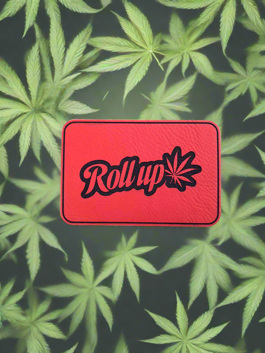Cannabis Brand Roll Up - VELPATCH 3" x 2" inch Velcro Patch