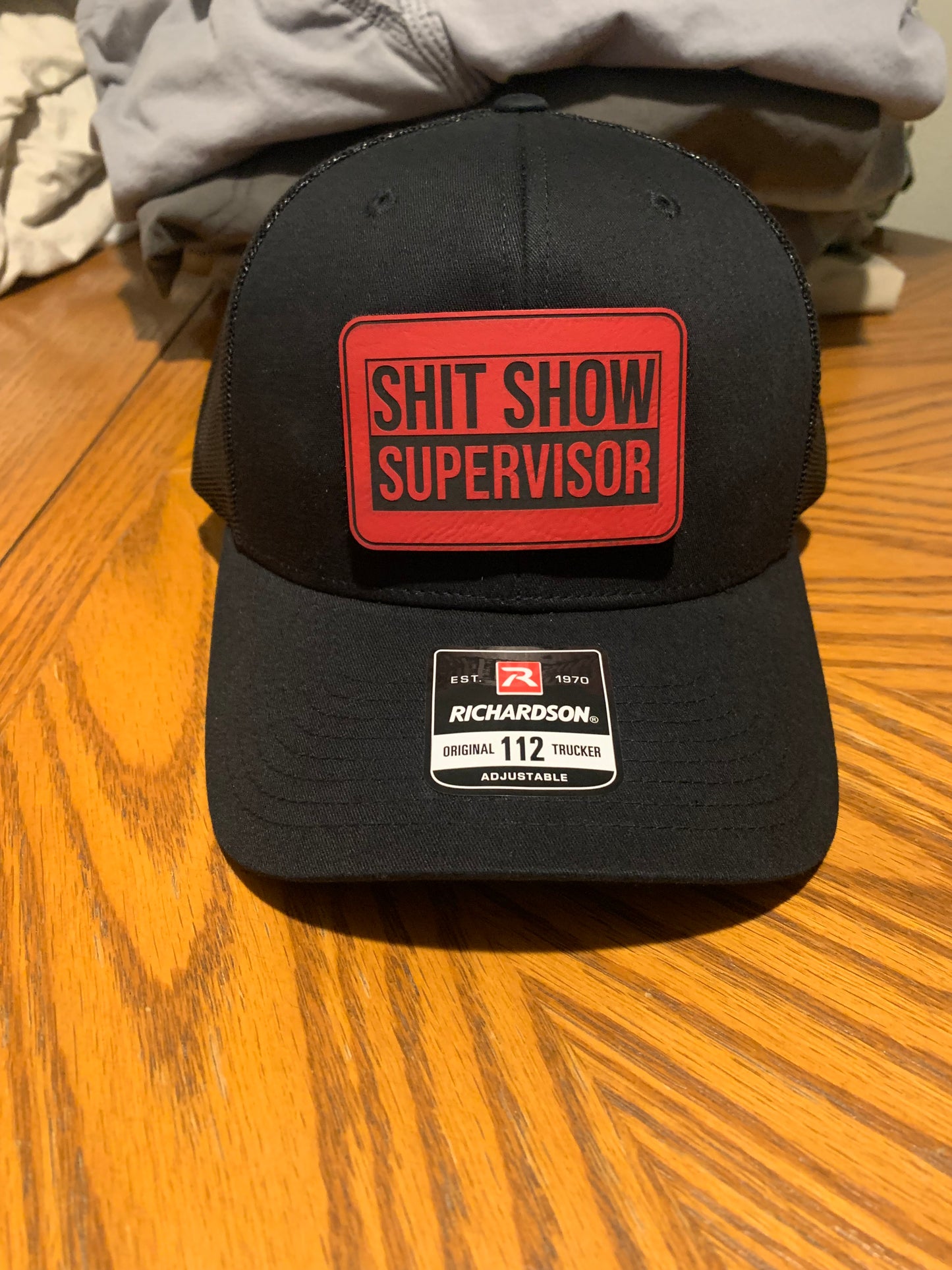 SHIT SHOW SUPERVISOR - VELPATCH 3" x 2" inch Velcro Patch