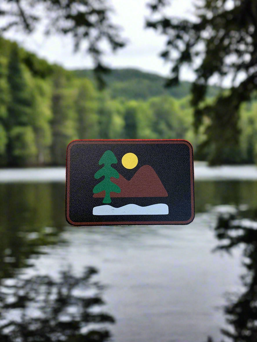 Nature Bound Outdoor Vintage Lake UV - VELPATCH 3" x 2" inch Velcro Patch