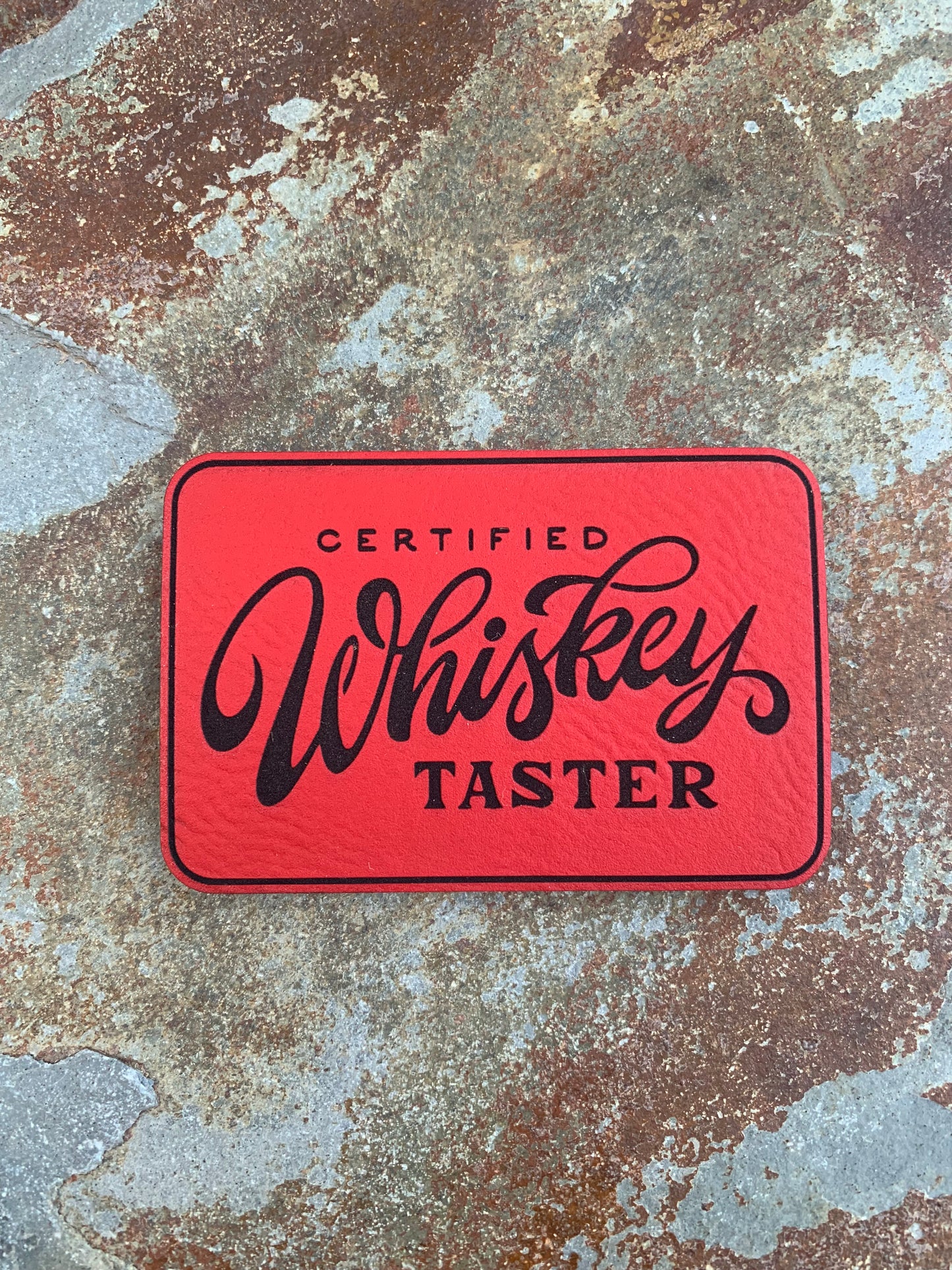 Good Time Concepts Certified Whiskey Taster - VELPATCH 3" x 2" inch Velcro Patch