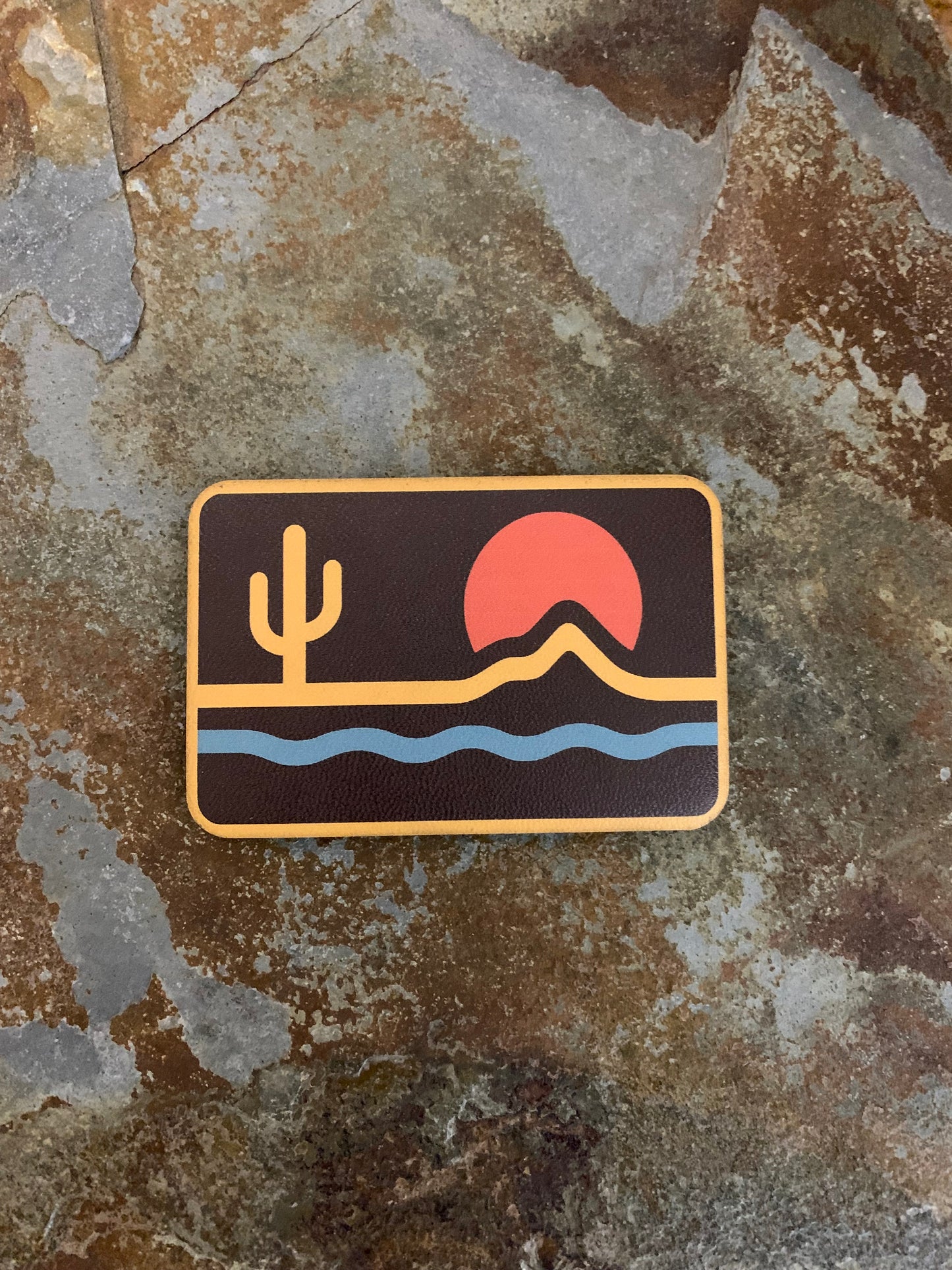 Nature Bound Outdoor Desert and River UV - VELPATCH 3" x 2" inch Velcro Patch
