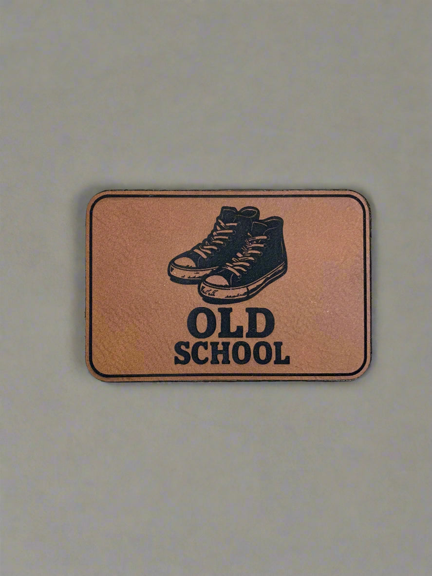 Old School Shoes - VELPATCH 3" x 2" inch Velcro Patch