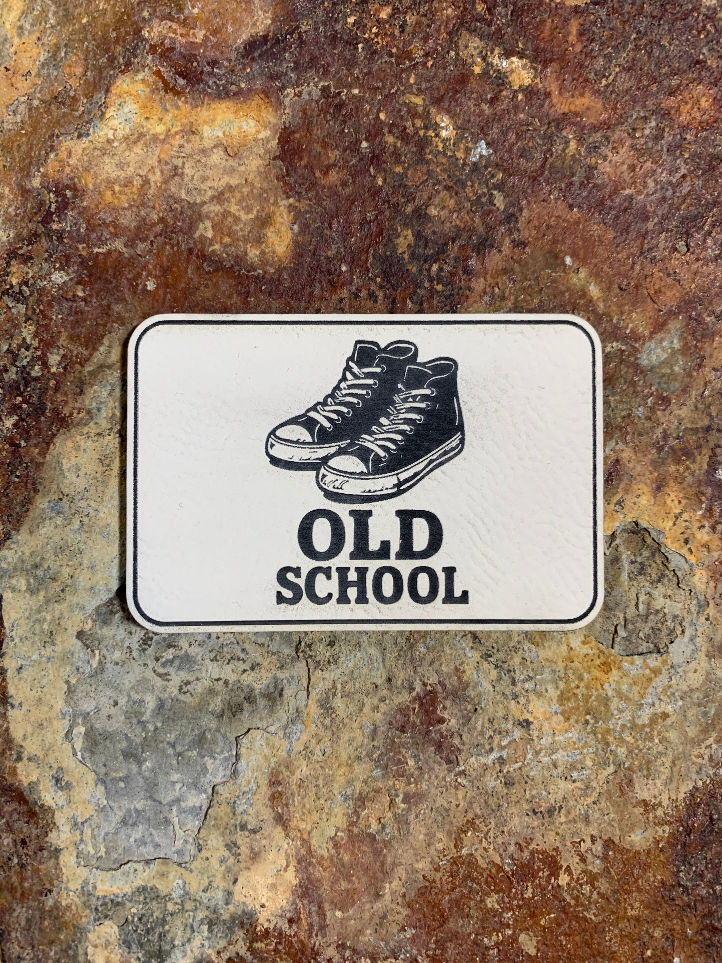 Old School Shoes - VELPATCH 3" x 2" inch Velcro Patch