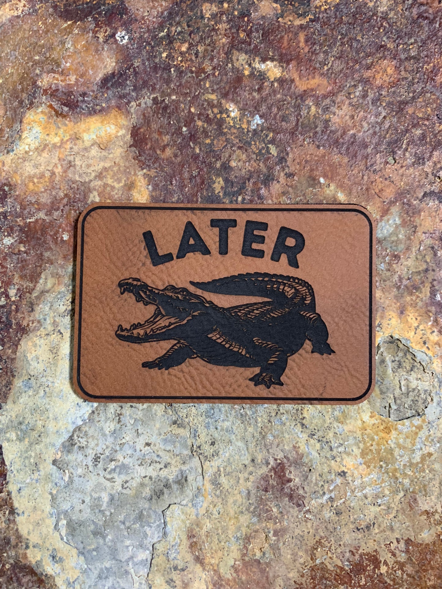 Nature Bound Outdoor Later Gator - VELPATCH 3" x 2" inch Velcro Patch