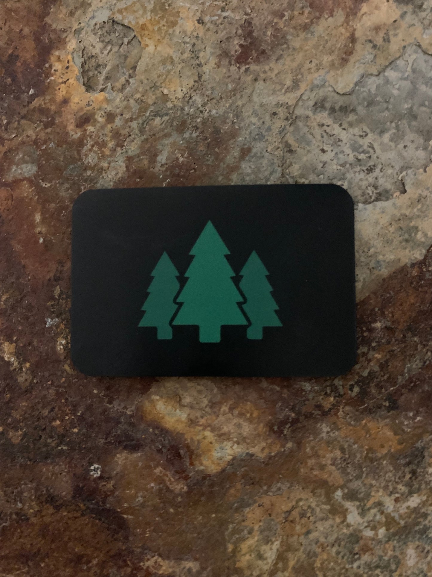 Nature Bound Outdoor Vintage Forest - VELPATCH 3" x 2" inch Hook Backed Patch