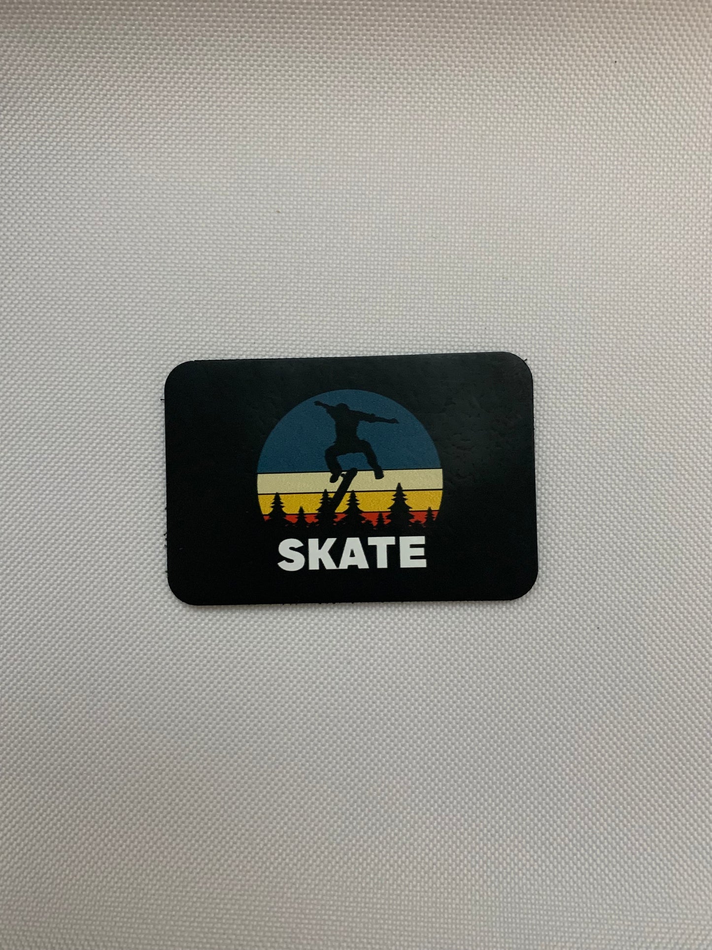 GOOD TIME Concepts Sunset Skateboarding DTF - VELPATCH 3" x 2" inch Hook Backed Patch