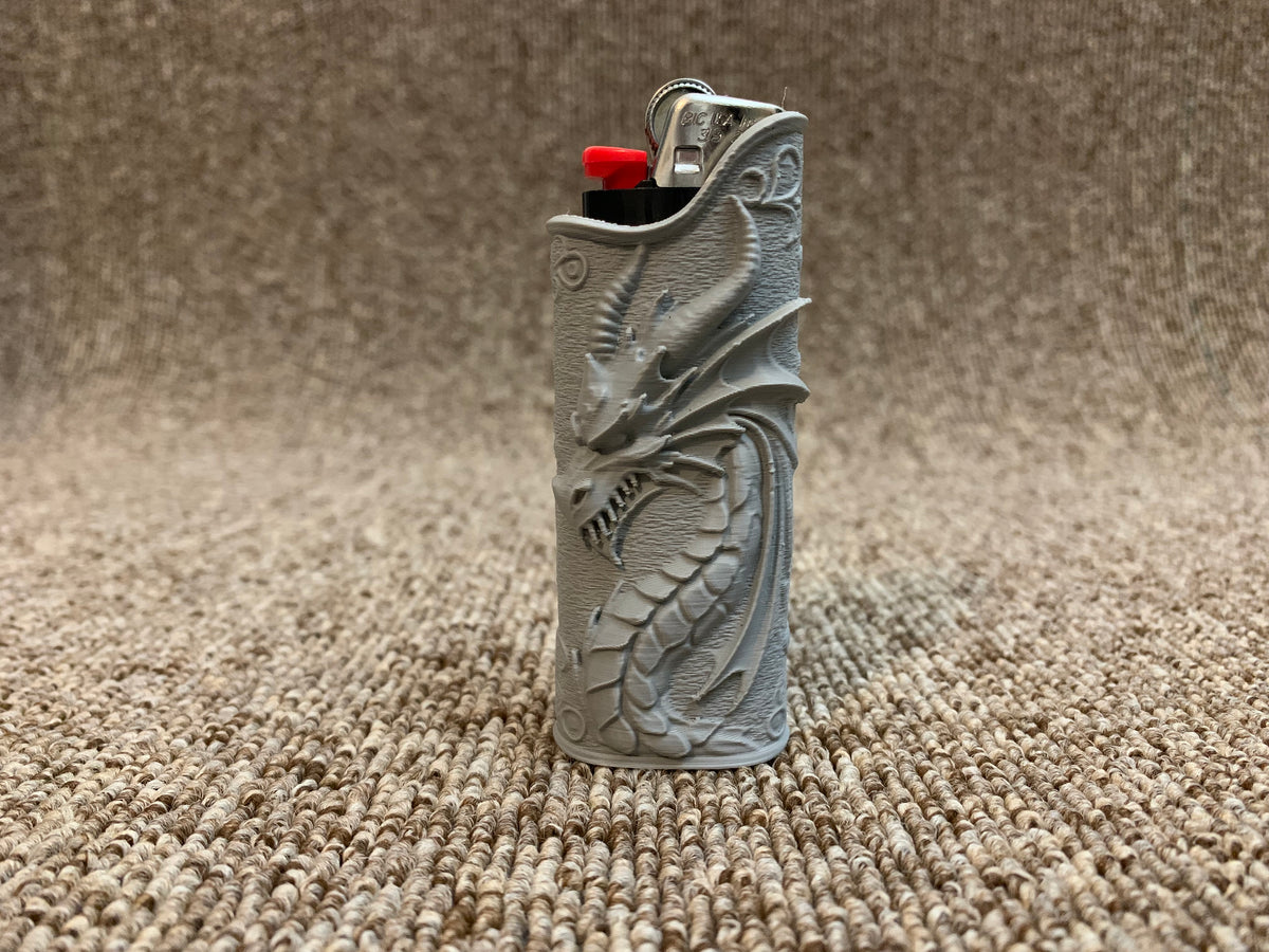 Dragon Lighter Cover – Fits Full-Size BIC® Lighters