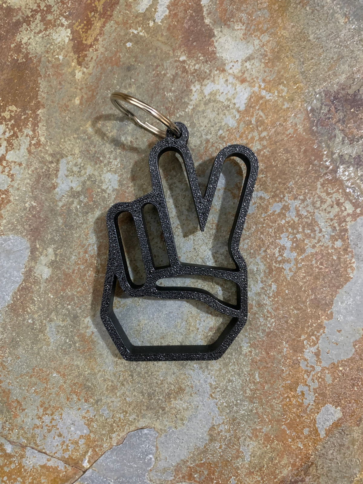 Peace Sign Key Chain