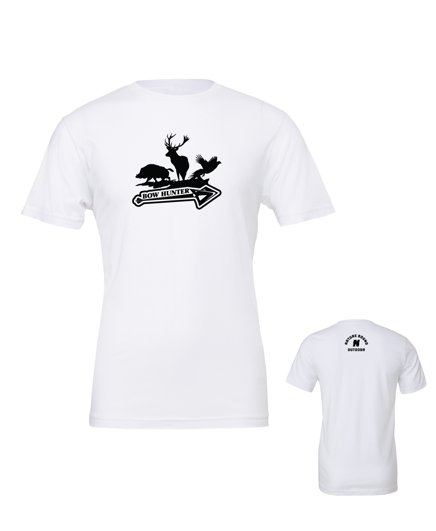 Nature Bound Outdoor Bow Hunter Arrow T-Shirt