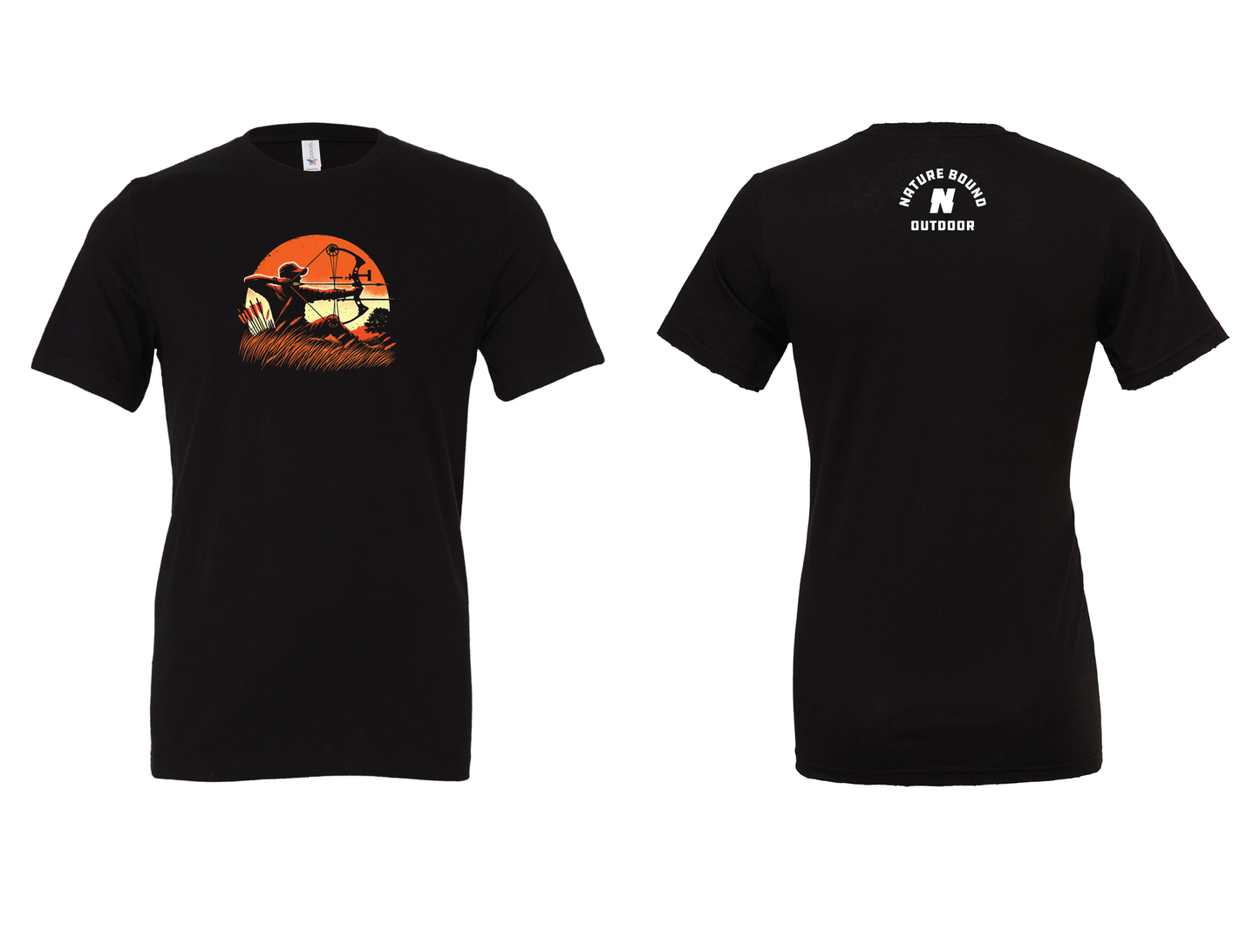 Nature Bound Outdoor Bow Hunting Until Sunset T-Shirt