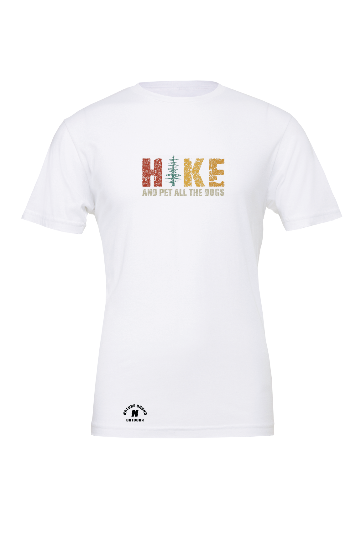 Nature Bound Outdoor Hike And Pet All The Dogs T-Shirt