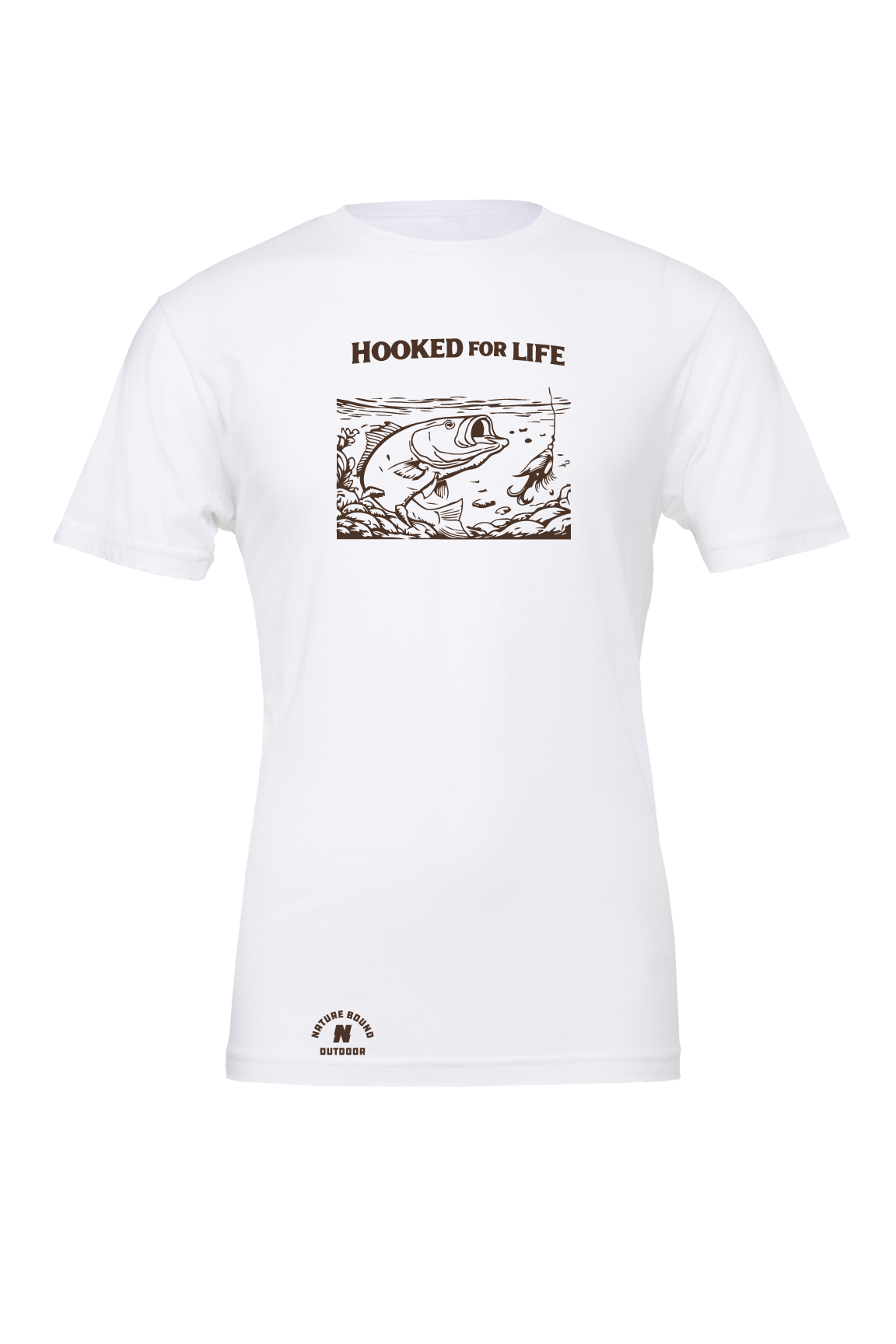 Nature Bound Outdoor Hooked For Life T-Shirt