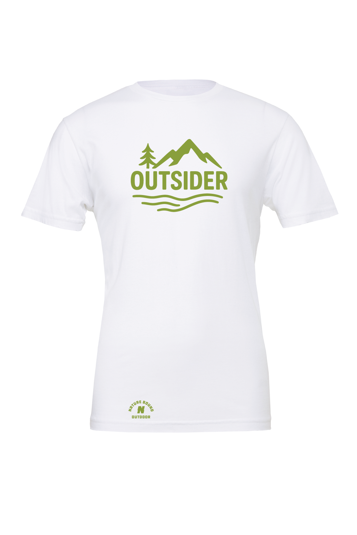 Nature Bound Outdoor Outsider and Mountains T-Shirt