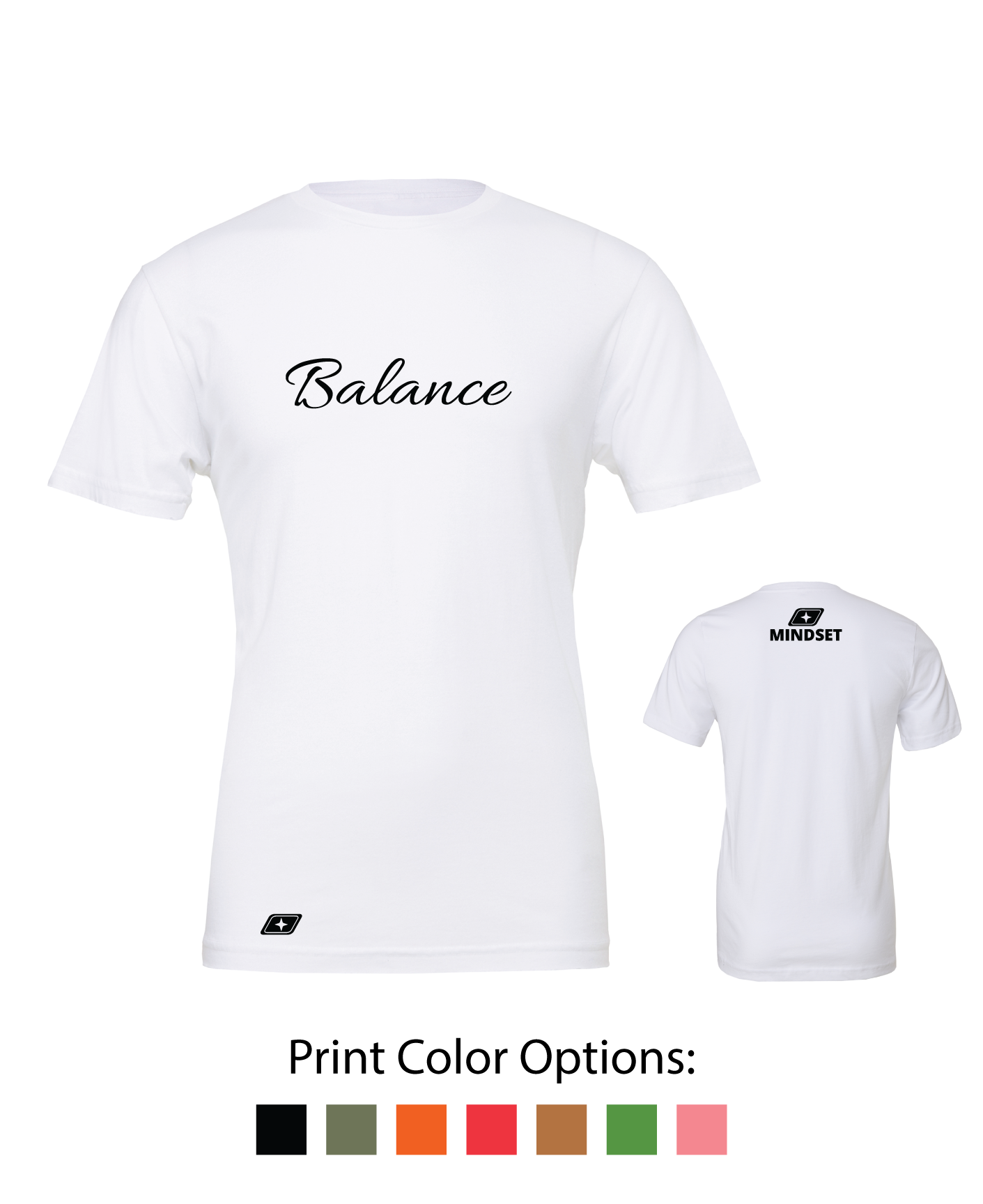 Positive Mindset Balance T-Shirt