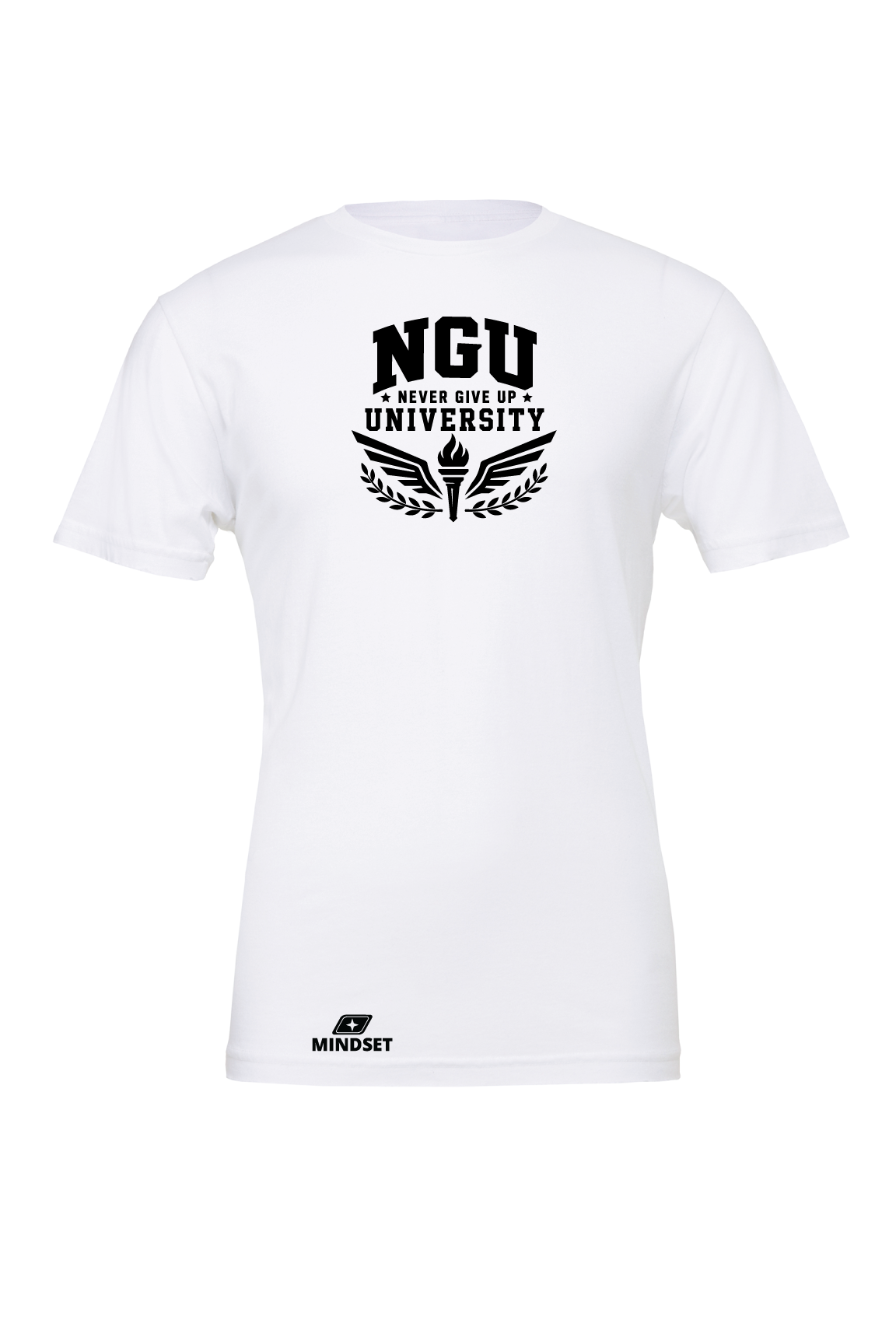 Positive Mindset Never Give Up University T-Shirt