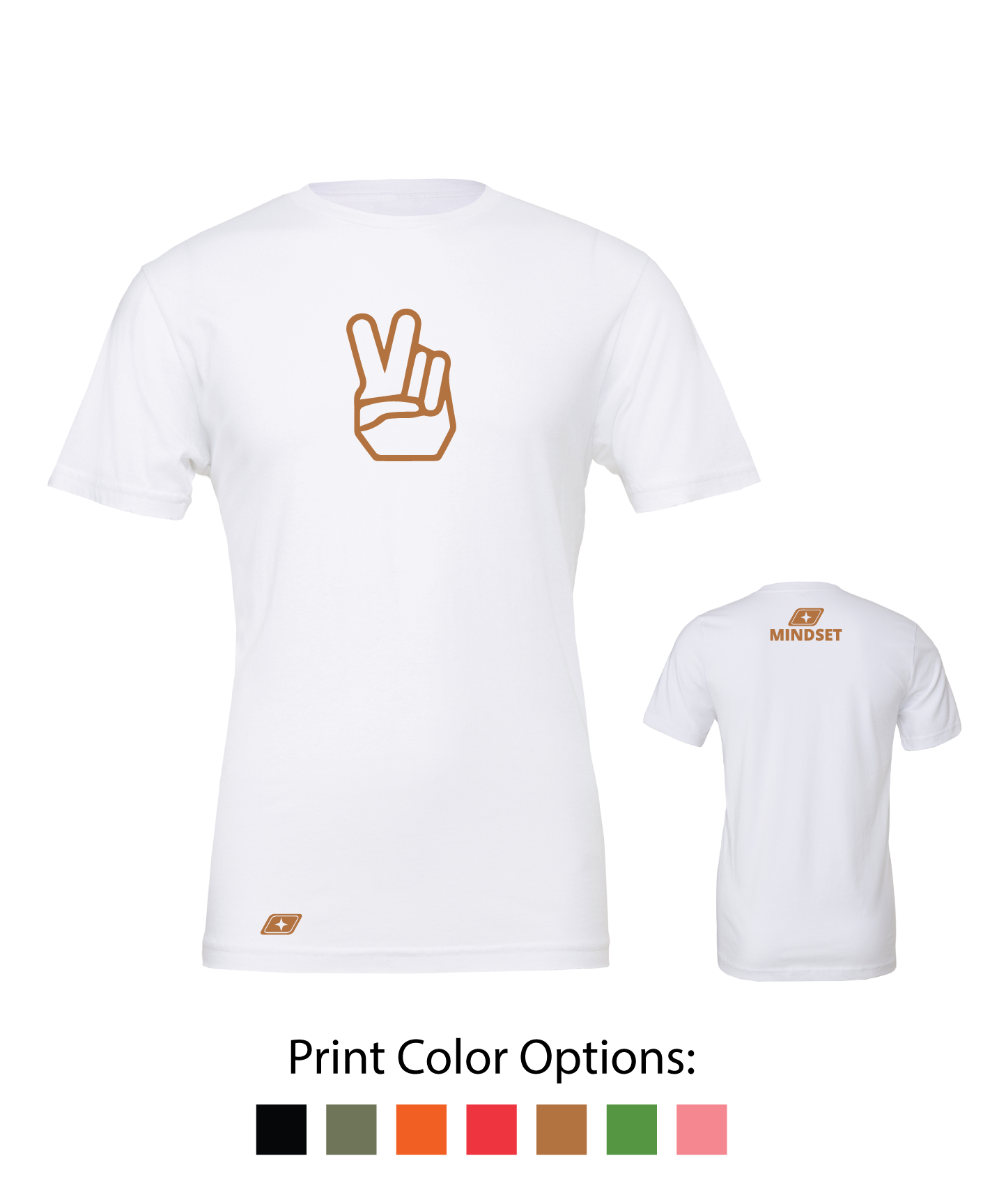 Positive Mindset Peace T-Shirt