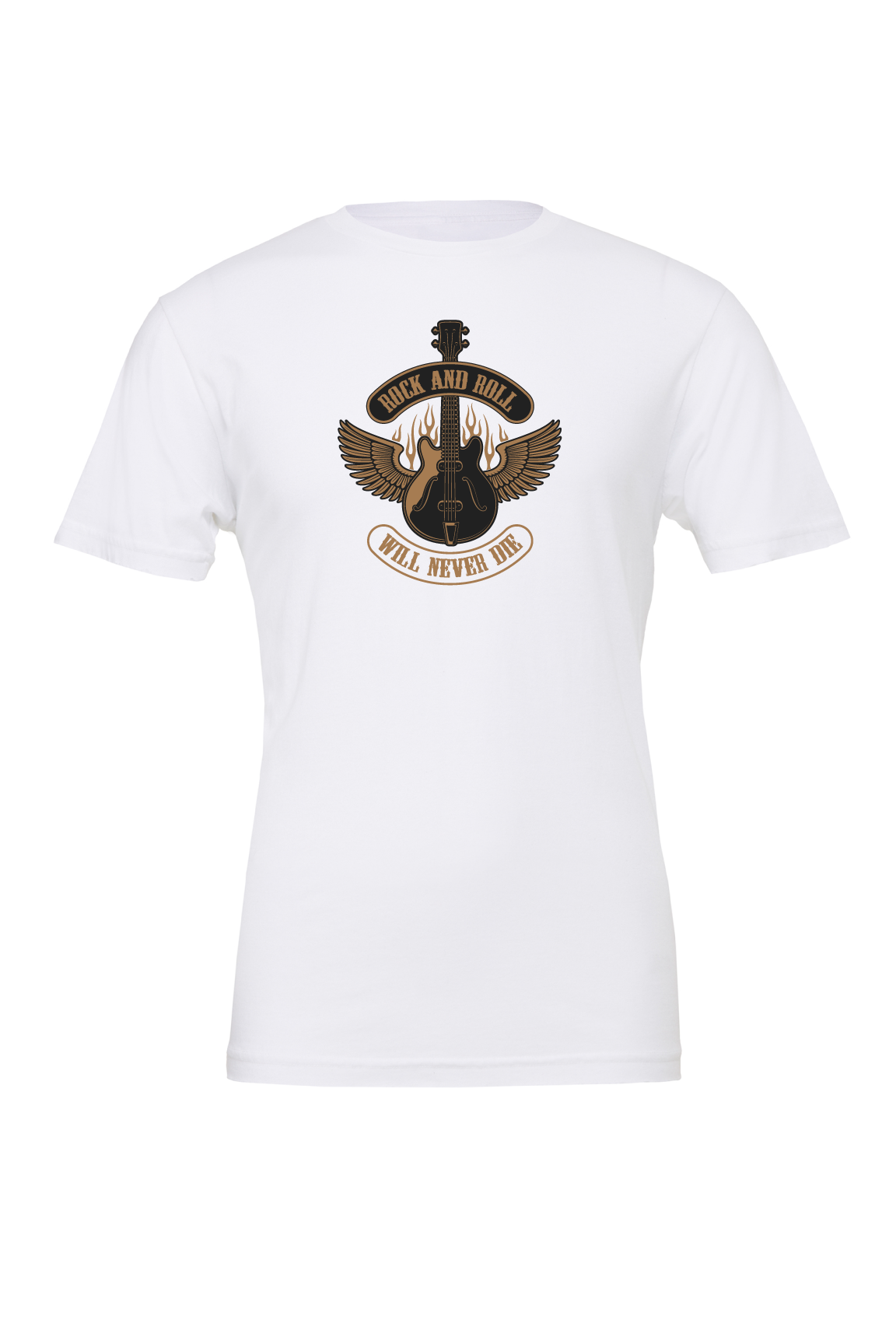 Rock And Roll Will Never Die T-Shirt