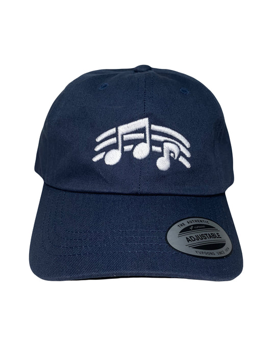 Music Notes Dad Hat