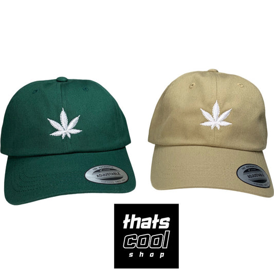Cannabis Brand Leaf Dad Hat
