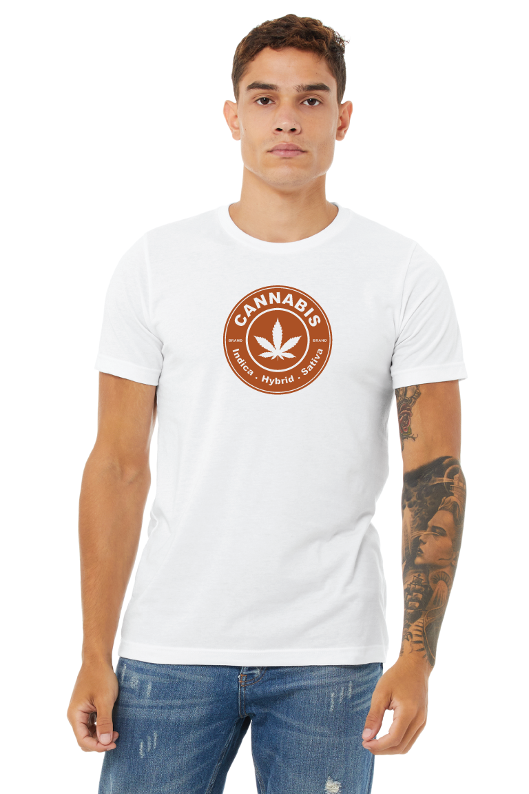 Cannabis Brand Circle T-Shirt