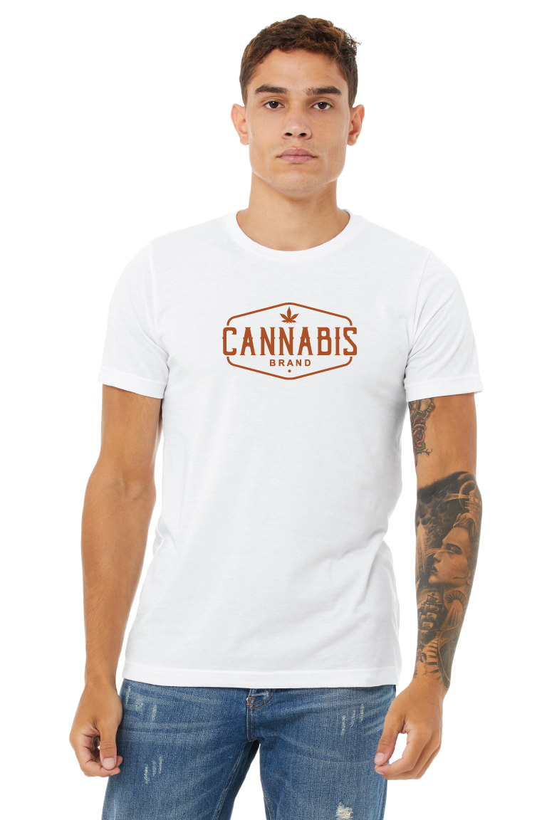 Cannabis Brand Vintage Oval T-Shirt