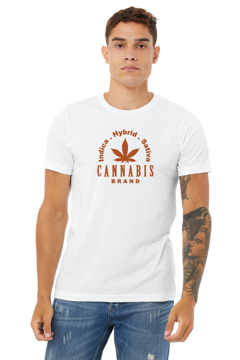 Cannabis Brand Half Circle T-Shirt