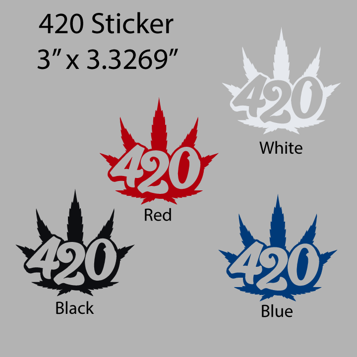 420 Vinyl Sticker