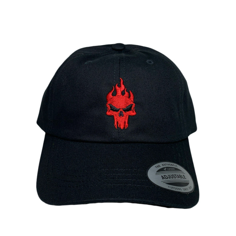 Fire Skull Dad Hat