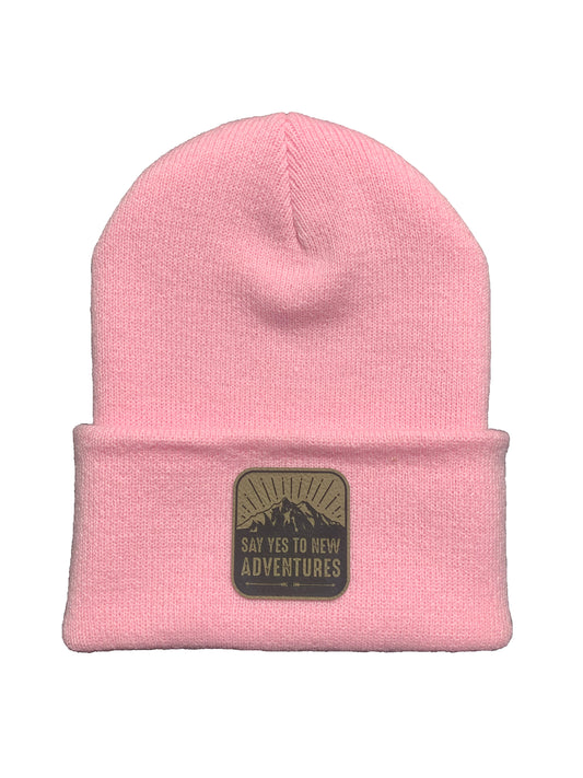 Say Yes To New Adventures Beanie