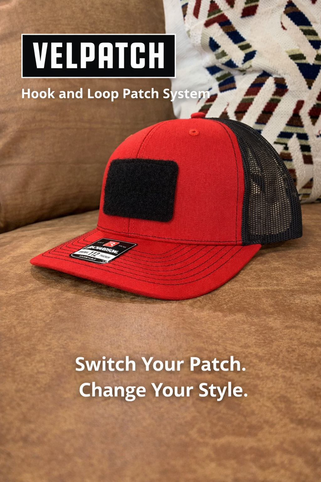 VELPATCH Hook And Loop System On  A Richardson 112